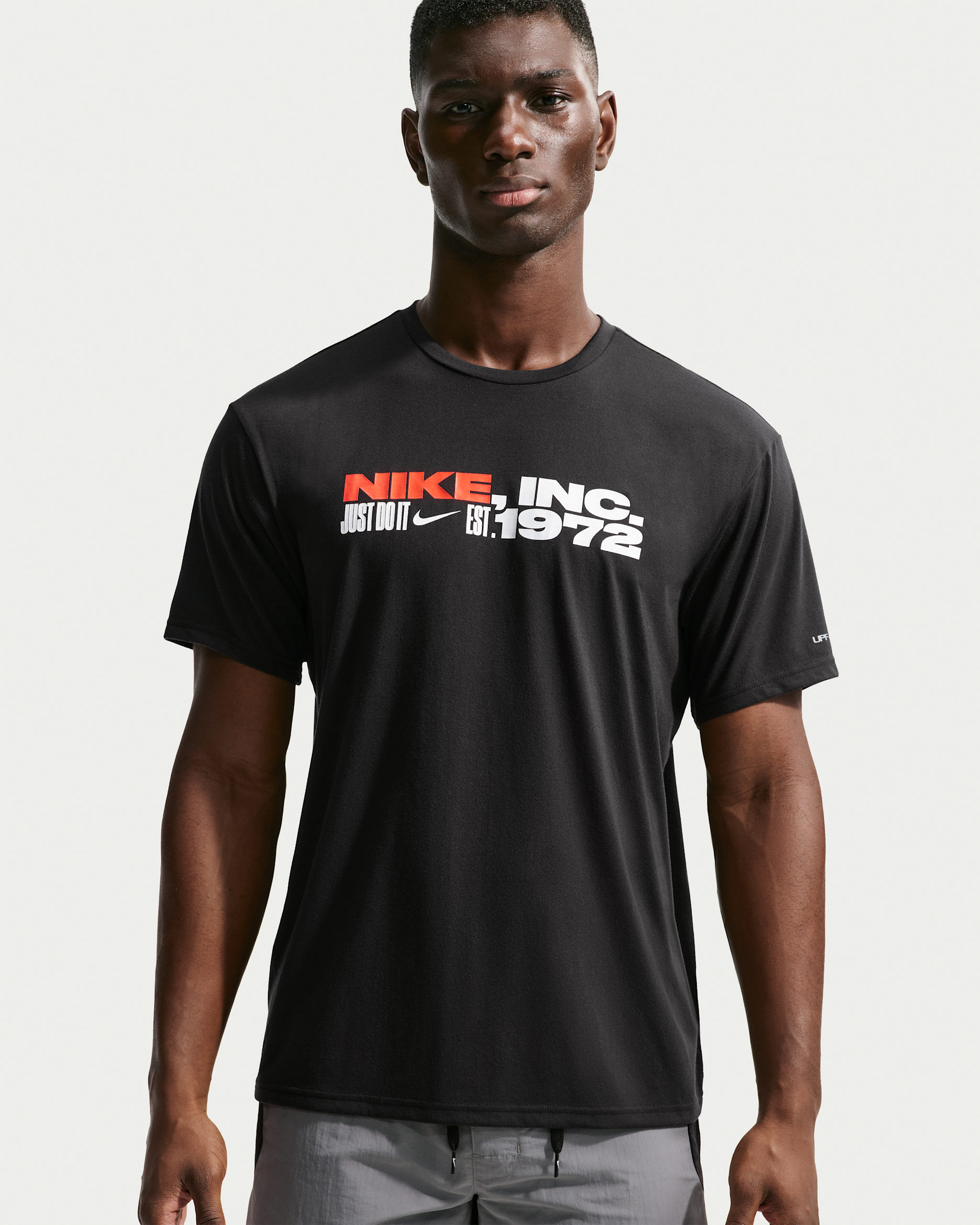 Nike Swim Hydroguard Men's Dri-FIT UV Short Sleeve Top. Nike.com